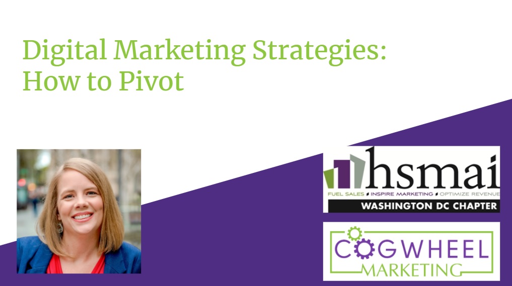 HSMAI DC State of the Union: Digital Marketing How to Pivot