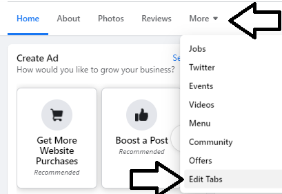 Highlight Facebook Jobs Tab