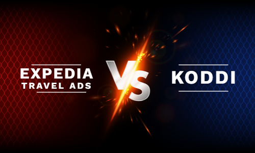 Expedia Travel Ads vs Koddi