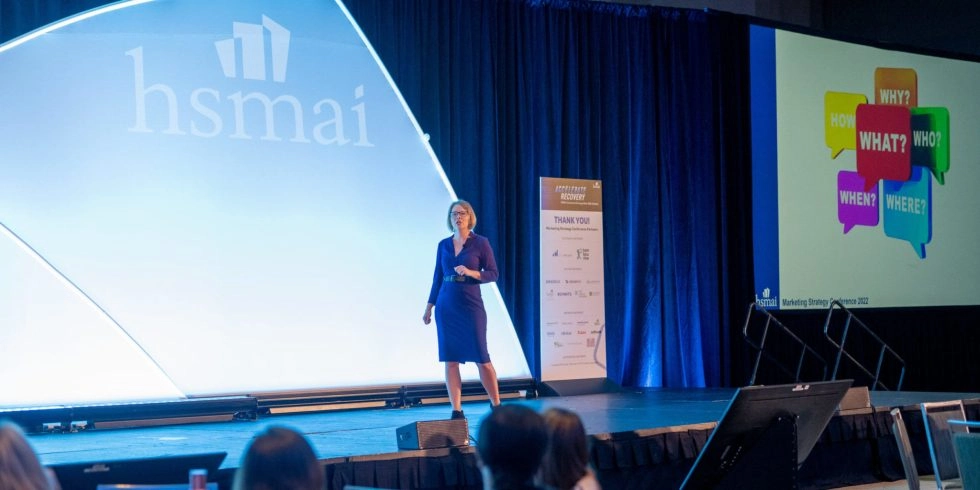 Stephanie Presents at HSMAI: ROAS is Dying, A Love Story