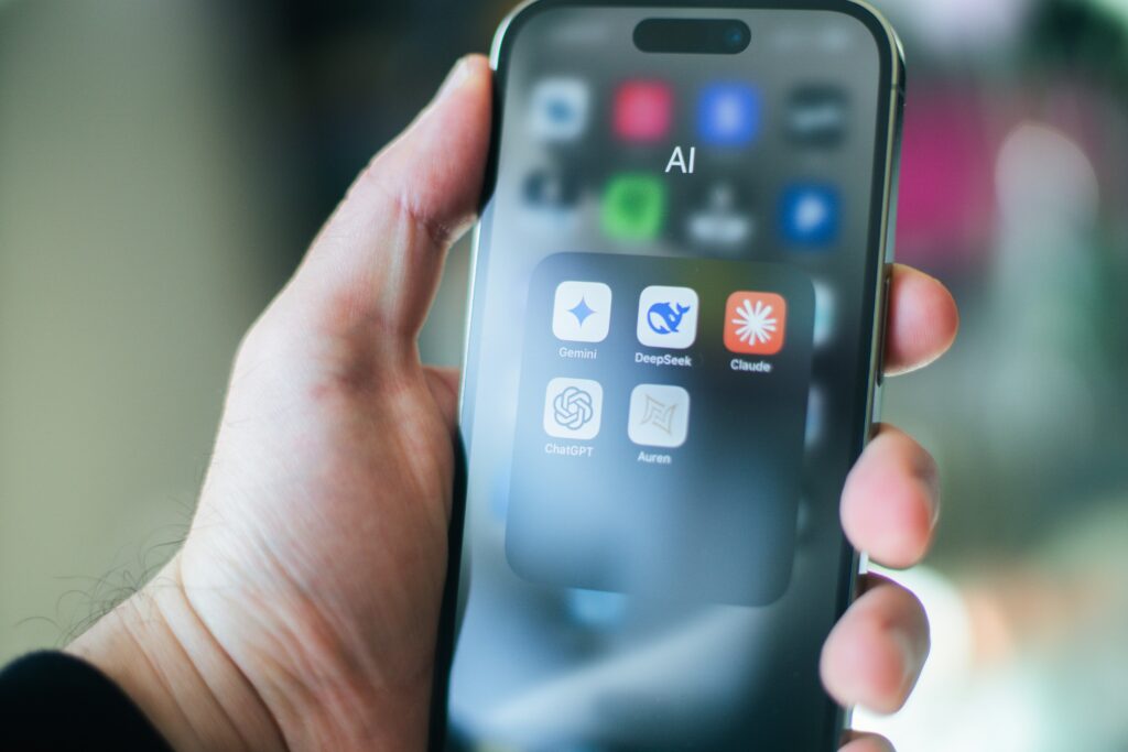 Holding a phone